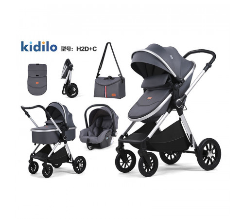 Детская коляска Kidilo H2D+C Детская коляска Kidilo H2D+C