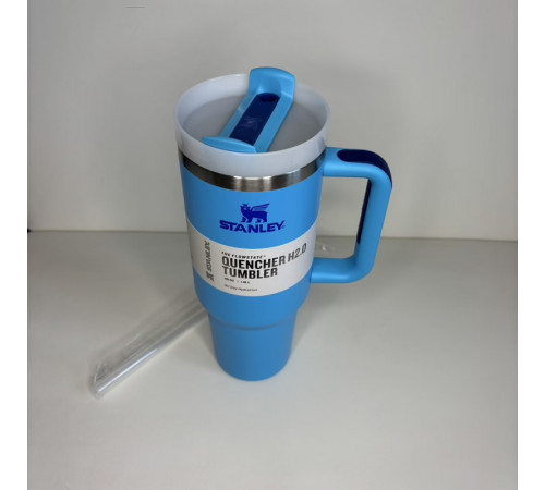 Кружка Stanley The Quencher H2O (Голубой) 1,18л Кружка Stanley The Quencher H2O (Голубой) 1,18л